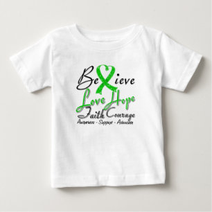 Nierenerkrankung glauben Herz-Collage Baby T-shirt