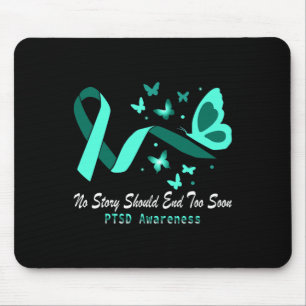 Nierenerkrankung Ptsd Butterfly Unterstützung Mousepad