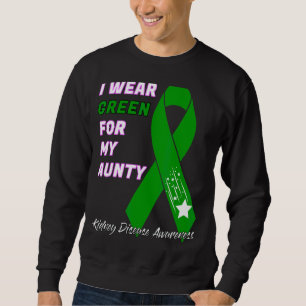 Nierenerkrankung Sensibilisierung für die Dialyse Sweatshirt