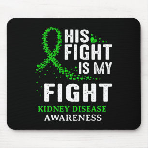Nierenerkrankung Überlebende der grünen Ribbon-Män Mousepad