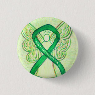 Nierenerkrankungen Sensibilisierung für grüne Butt Button
