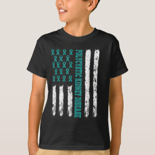 Nierenerkrankungen Sensibilisierung für Pkd Aquama T-Shirt