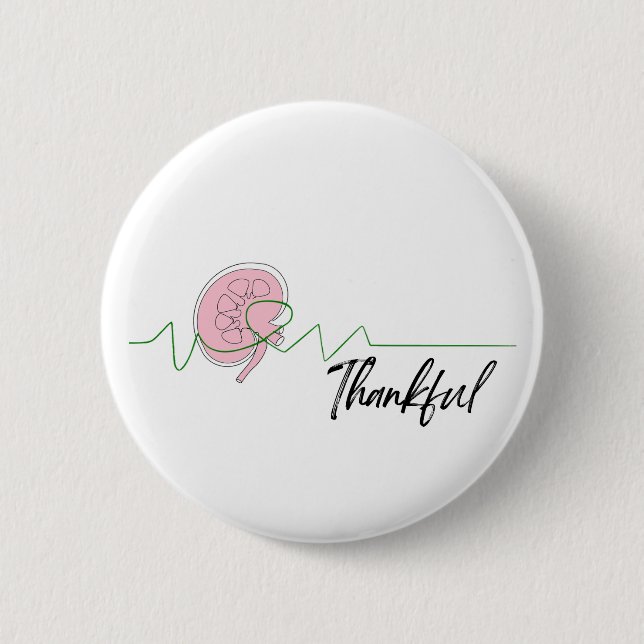 Nierenknopf Button (Vorderseite)