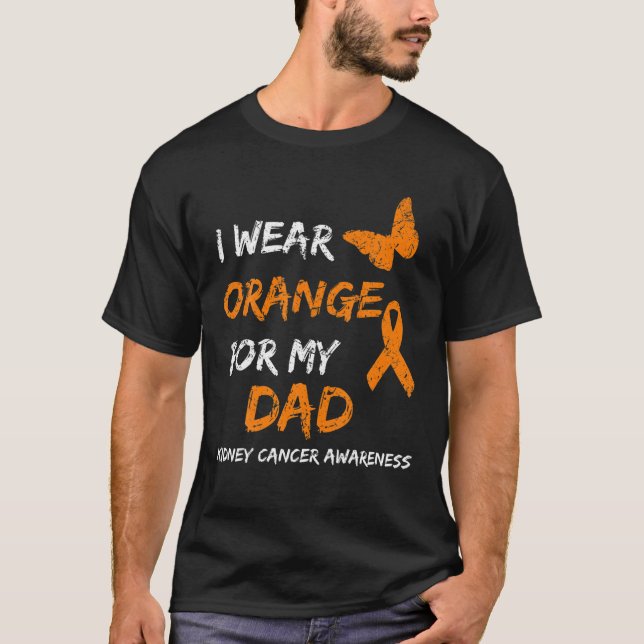 Nierenkrebs, den ich für meinen Vater trage, T-Shirt (Vorderseite)