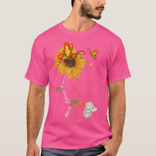 Nierenleukämie Krebs Bewusstsein Sonnenblumen Elep T-Shirt