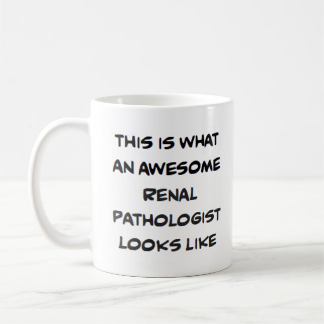 Nierenpathologe, phantastisch kaffeetasse (Links)