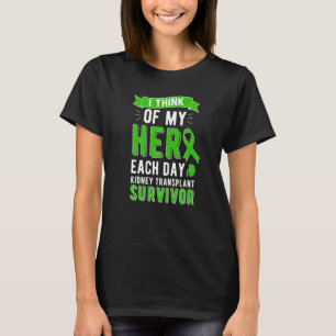 Nierentransplantat Survivor Neugeborener Empfänger T-Shirt