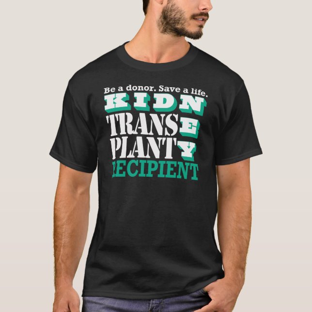 Nierentransplantatblock T-Shirt (Vorderseite)