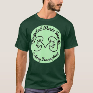 Nierentransplantation Gerecycelt Teile innen T-Shirt