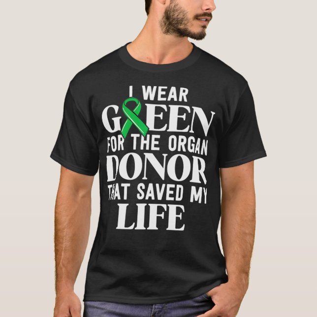 Nierentransplantation Geschenke Organ Spender Gere T-Shirt (Vorderseite)