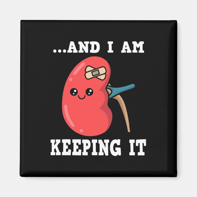 Nierentransplantation Nierenerkrankung Nierenspend Magnet (Vorne)