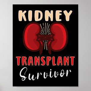 Nierentransplantation Nierenerkrankung Nierenspend Poster