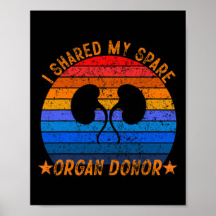 Nierentransplantation Spender Nierenerkrankung Bew Poster