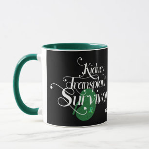 Nierentransplantation Survivor Custom Coffee Tasse