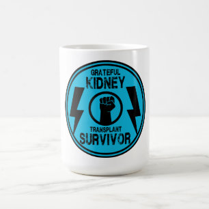 Nierentransplantatübersiedlung Kaffeetasse