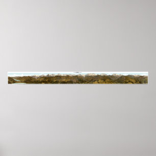 NIESEN Schweizer Alpen Panorama 360° Poster