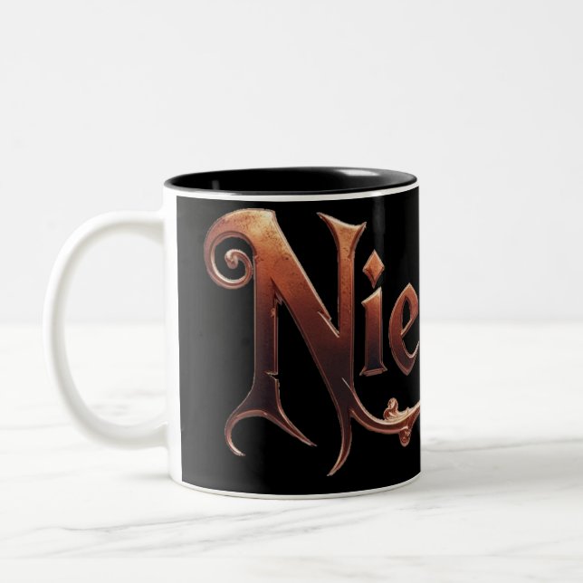 Niethalf nur Text schwarz Tasse (Links)