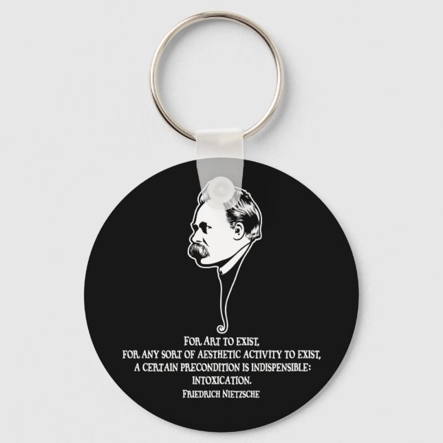 Nietzsche-art-1-DKT Schlüsselanhänger (Vorderseite)