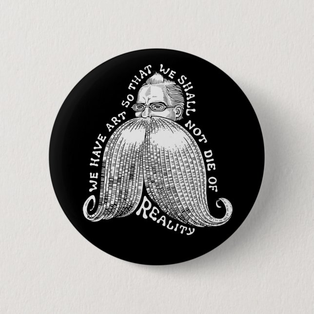 Nietzsche Art III Button (Vorderseite)