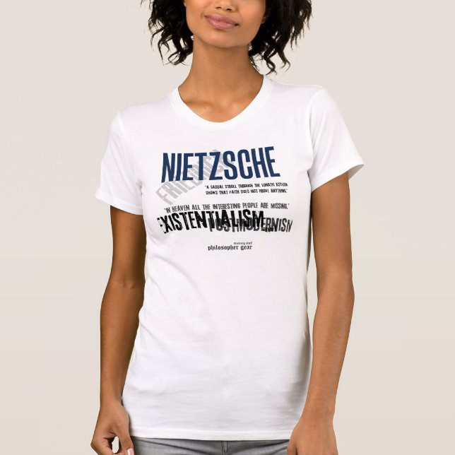 NIETZSCHE Mädchen T-Shirt (Vorderseite)