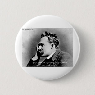 Nietzsche "Pride Vs Memory" - Biotopartikel/T-Shir Button