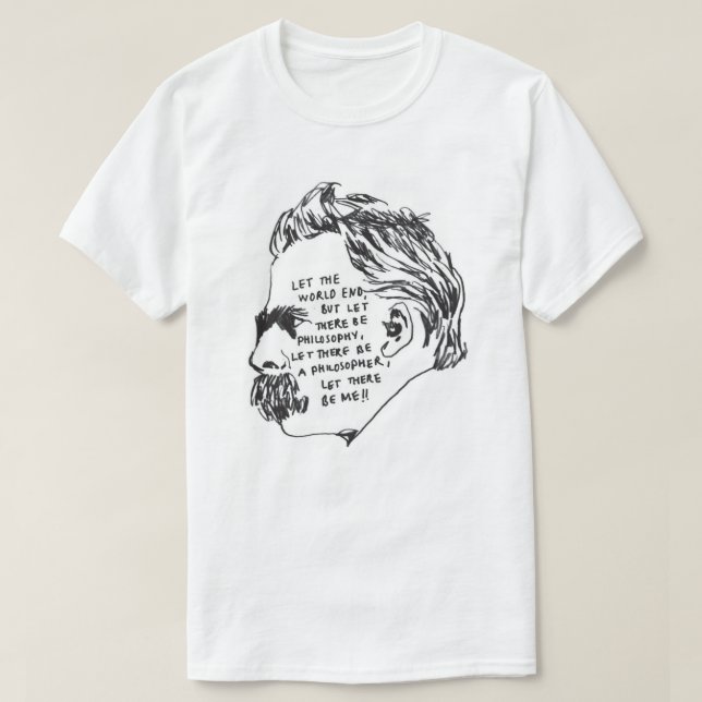 Nietzsche T-Shirt (Design vorne)