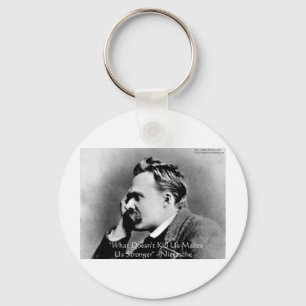 Nietzsche "Tötet dich nicht" Zitate Geschenke & T- Schlüsselanhänger