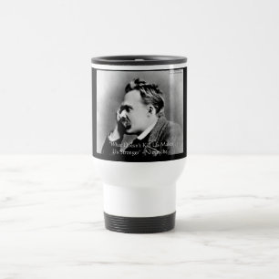 Nietzsche "Tötet nicht U" Zitat Geschenke & T-Shir Reisebecher