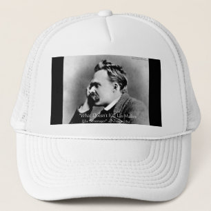 Nietzsche "Tötet nicht U" Zitat Geschenke & T-Shir Truckerkappe