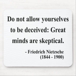 Nietzsche Zitat 9a Mousepad