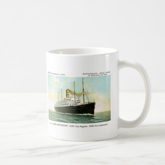 Nieuw Amsterdam von 1906 Kaffeetasse (Rechts)