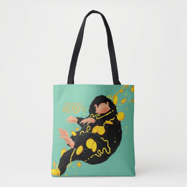 Niffler Floating With Gold Tasche (Vorderseite)