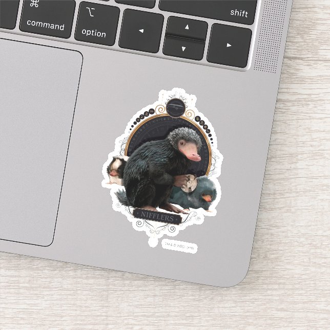 NIFFLER™s Jugendportrait Aufkleber (Detail)