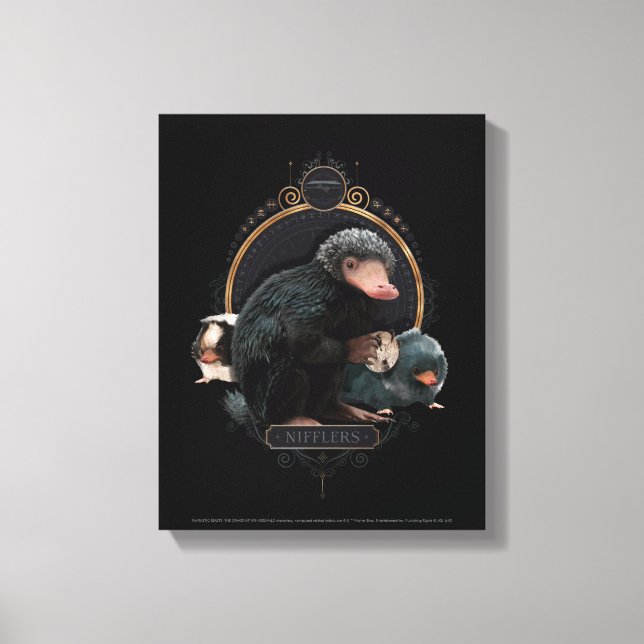 NIFFLER™s Jugendportrait Leinwanddruck (Vorderseite)