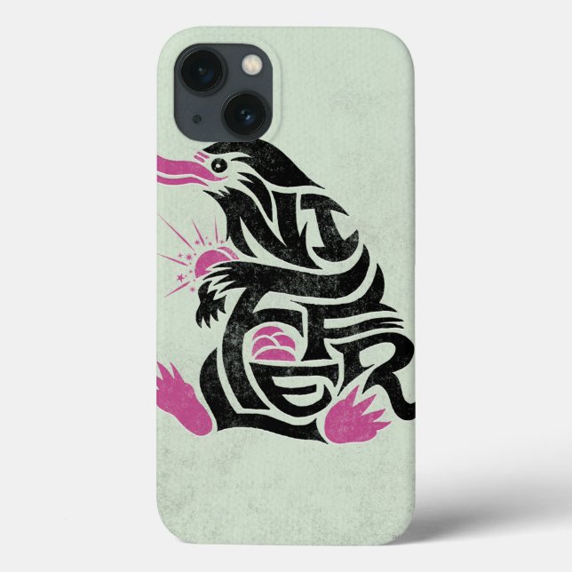 NIFFLER™ Typografie Grafik Case-Mate iPhone Hülle (Rückseite)
