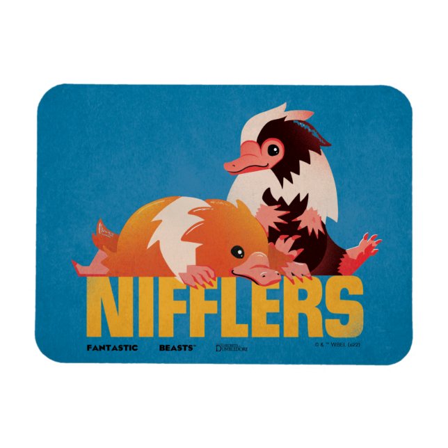 Nifflers Vintag Graphic Magnet (Horizontal)