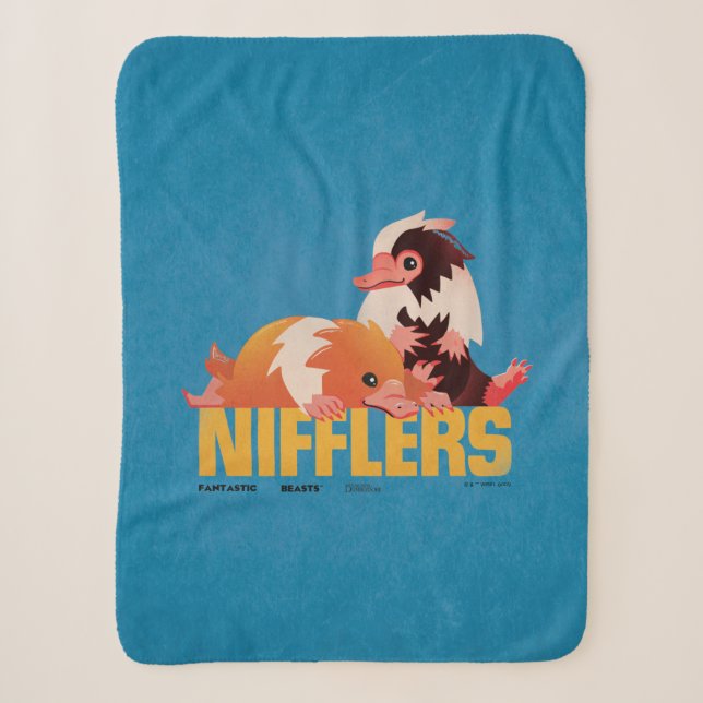Nifflers Vintag Graphic Sherpadecke (Vorderseite)