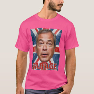 Nigel Farage - britischer Brexit-Advocate, Vorsitz T-Shirt