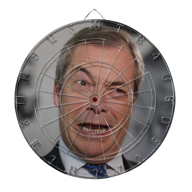 Nigel Farage Dartscheibe (vorne)