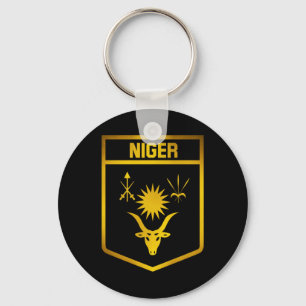 Niger Emblem Schlüsselanhänger