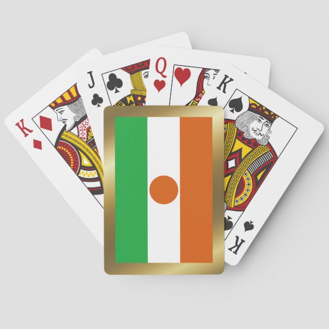 Niger Flag Spielkarten (Rückseite)