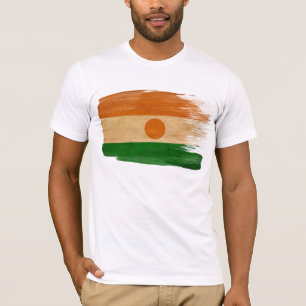 Niger-Flaggen-T - Shirt