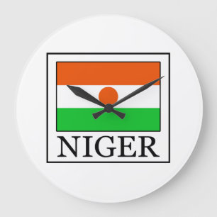 Niger Große Wanduhr
