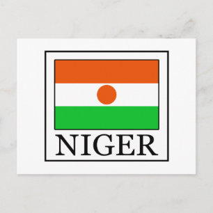 Niger Postkarte
