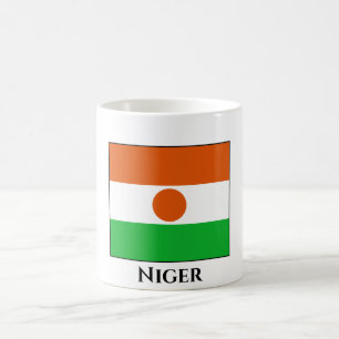 Nigerflagge Kaffeetasse