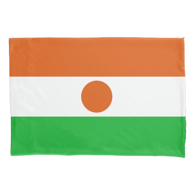 Nigerflagge Kissenbezug (Vorderseite)