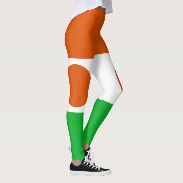 Nigerflagge Leggings (Rechts)