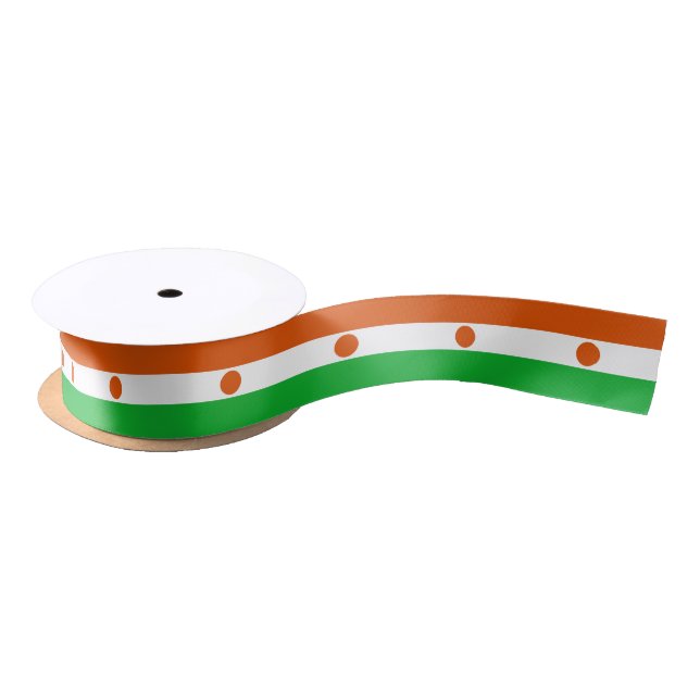 Nigerflagge Satinband (Spule)