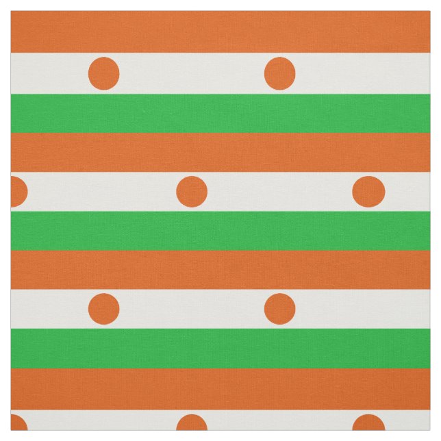 Nigerflagge Stoff (Muster)