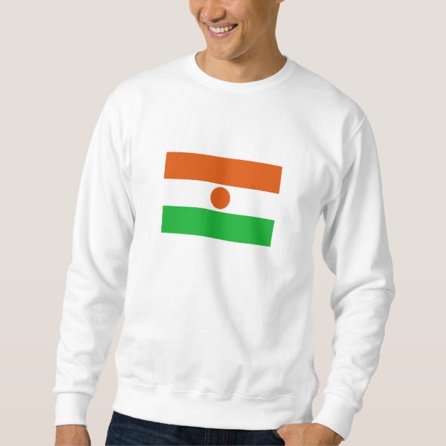 Nigerflagge Sweatshirt (Vorderseite)